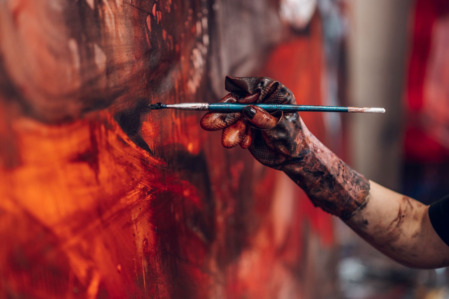 Art makes us brave.