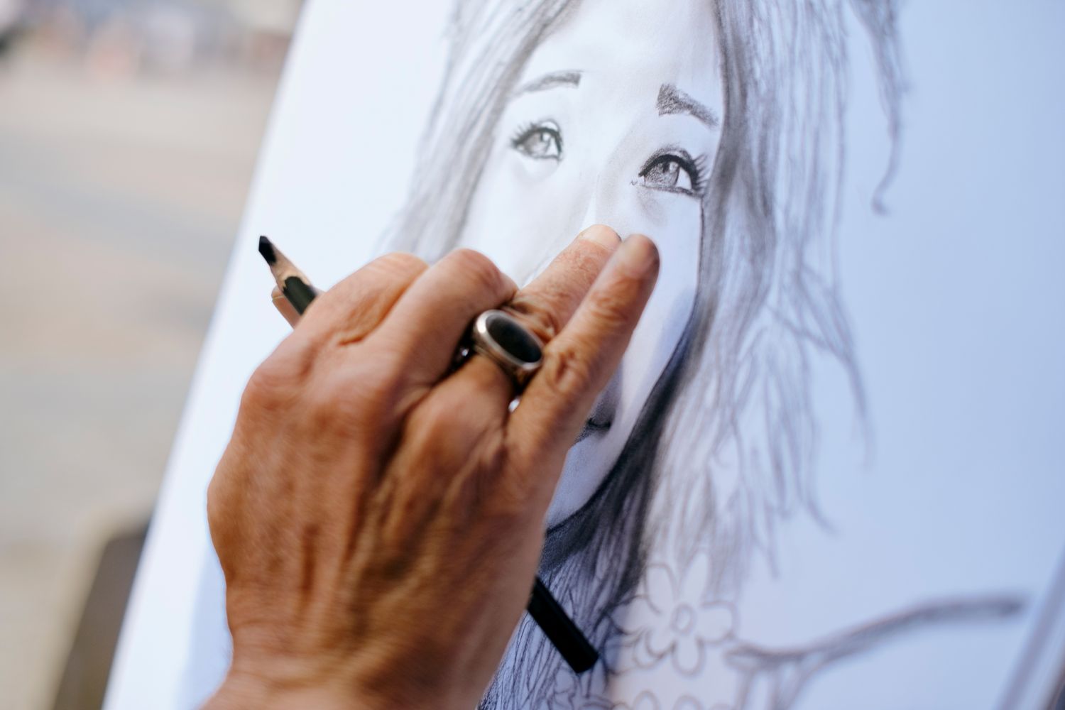 Drawing the face structure