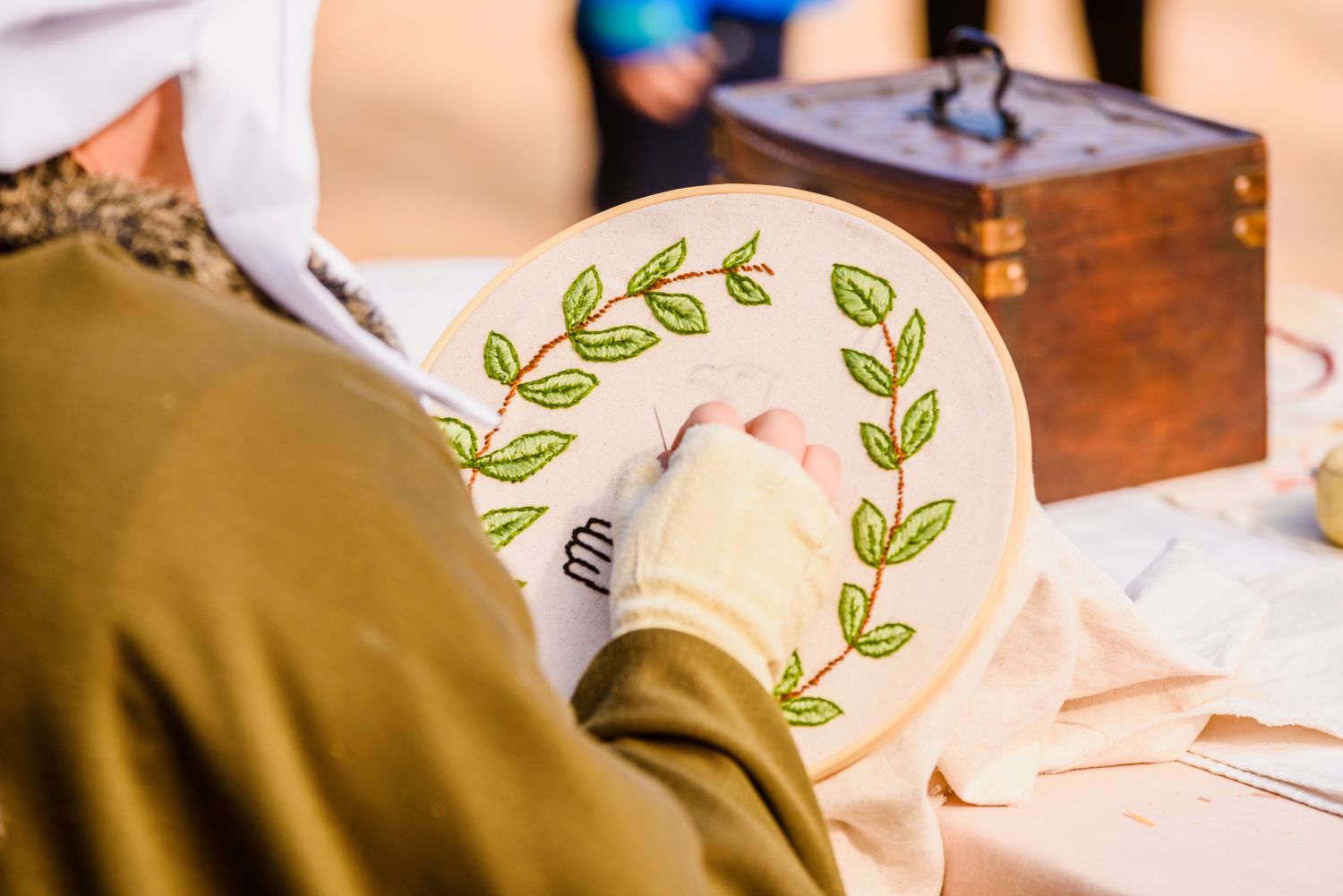 The art of embroidery